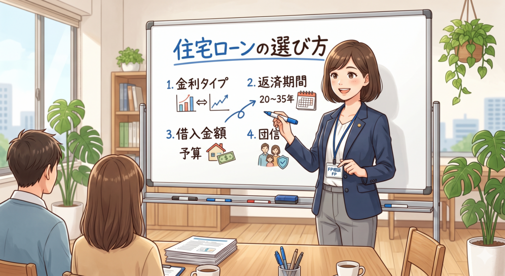 住宅ローンの選び方