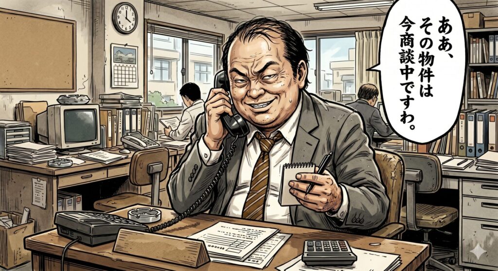 囲い込みをする悪質な任意売却専門業者の営業マン