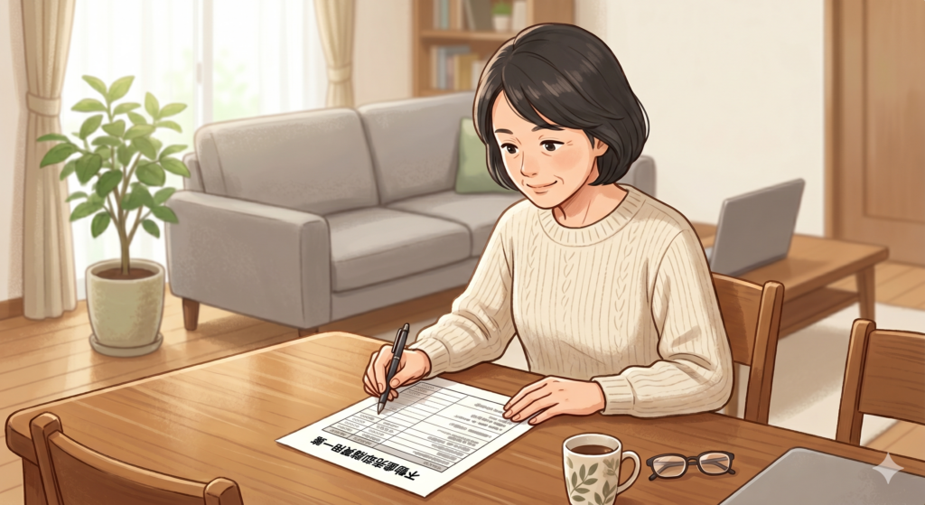 不動産売却費用の一覧をチェックする売主さん