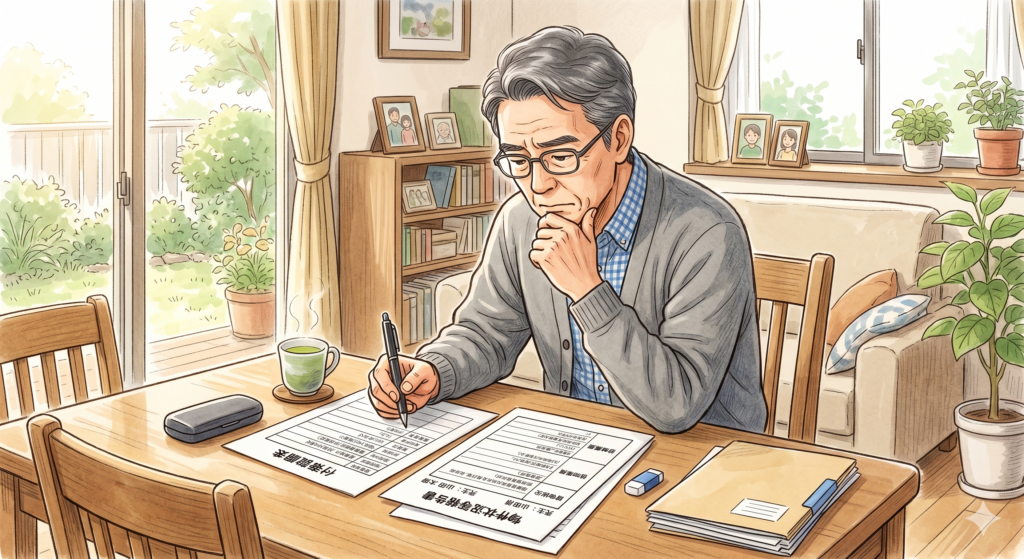 付帯設備表及び物件状況等確認書の記入を行う不動産の売主