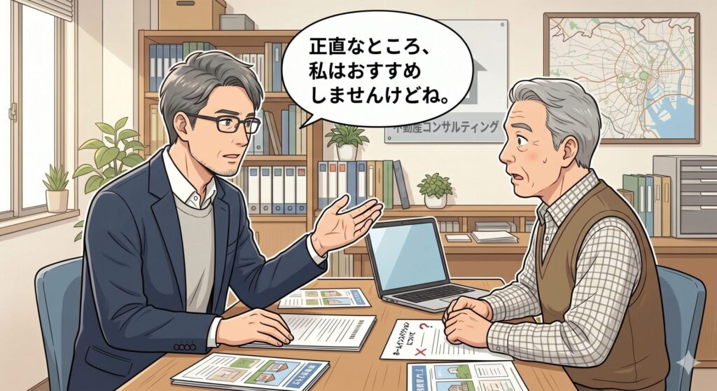 ホームインスペクションはおすすめしないと断言する不動産コンサルタント