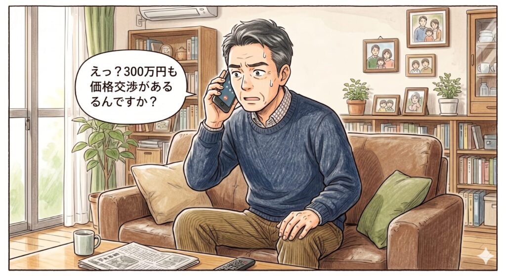 ホームインスペクションを受けた結果、建物に告知が必要な瑕疵が見つかり、大きな価格交渉を受ける羽目になった売主さん