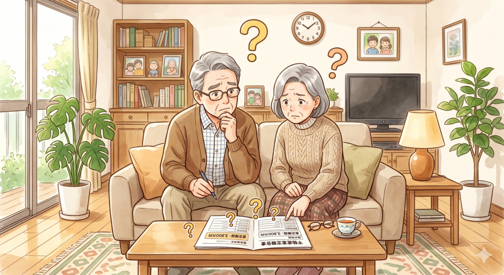 当初、査定金額が高く喜んでいたが、全く売れる見込みが立たず、途方にくれている60代のご夫婦