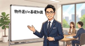 物件選びの基礎知識について解説する不動産コンサルタント