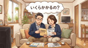 不動産を売却した際の譲渡所得税がいくらかかるのか心配している売主さんご夫婦